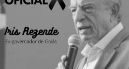 Prefeito Joaquim Guilherme lamenta morte do ex-governador Iris Rezende e decreta luto oficial