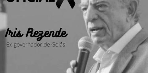 Prefeito Joaquim Guilherme lamenta morte do ex-governador Iris Rezende e decreta luto oficial