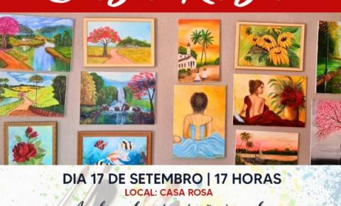 Secretaria de Desenvolvimento Social convida para a Exposição de Pinturas