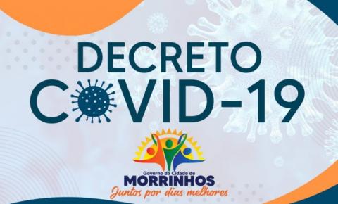 Prefeitura de Morrinhos disponibiliza novo decreto de 1.405/2021